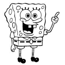 דפי צביעה בובספוג להדפסה