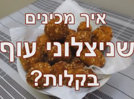 מתכון שניצולנים חזה עוף שילדים מאוד אוהבים