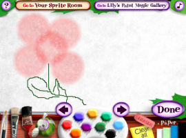 משחק צביעה יצירתי - צבעי הקסם של לילי