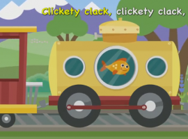 "רכבת המשא" שיר ילדים חמוד באנגלית