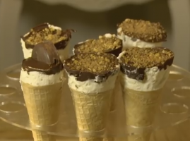 קרין גורן המקסימה עם מתכון לטילוני גלידה עם שוקולד קרמל
