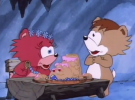 המעופפים הנועזים, מתנה מן החלל, פרק 25