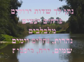 "אלוהים נתן לך במתנה" שיר מרגש לשבת