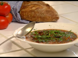 מתכון מזין וטעים של השף אמיר קוננברג למרק של שעועית ובשר